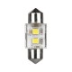 ΛΑΜΠΑΚΙΑ ΠΛΑΦΟΝΙΕΡΑΣ 12/24V 12x31mm 140/120lm 6.500K ΔΙΠΛΗΣ ΠΟΛ/ΤΑΣ LED CAN-BUS PRO-USER SERIES 1ΤΕΜ Πλαφονιέρας