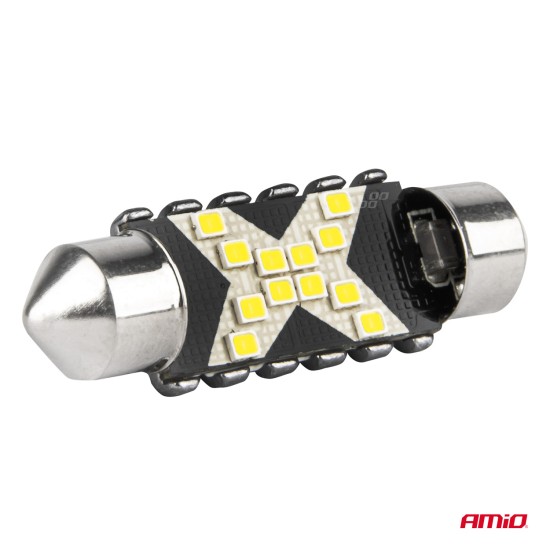 ΛΑΜΠΑΚΙΑ ΠΛΑΦΟΝΙΕΡΑΣ 36mm 12/24V C5W 5500K 12xSMD 2016 CAN-BUS FESTOON (ΛΕΥΚΟ) ΑΜΙΟ - 2 ΤΕΜ. Πλαφονιέρες ΛΑΜΠΑΚΙΑ ΠΛΑΦΟΝΙΕΡΑΣ 36mm 12/24V C5W 5500K 12xSMD 2016 CAN-BUS FESTOON (ΛΕΥΚΟ) ΑΜΙΟ - 2 ΤΕΜ. Πλαφονιέρες