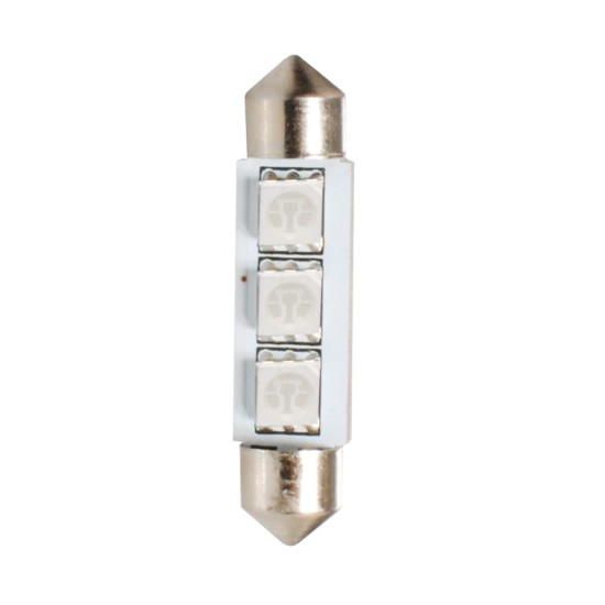 ΛΑΜΠΑΚΙΑ ΠΛΑΦΟΝΙΕΡΑΣ C5W 12V SV8.5 41mm 3xSMD5050 LED ΜΠΛΕ CAN-BUS M-TECH - 1 τεμ. Πλαφονιέρες ΛΑΜΠΑΚΙΑ ΠΛΑΦΟΝΙΕΡΑΣ C5W 12V SV8.5 41mm 3xSMD5050 LED ΜΠΛΕ CAN-BUS M-TECH - 1 τεμ. Πλαφονιέρες