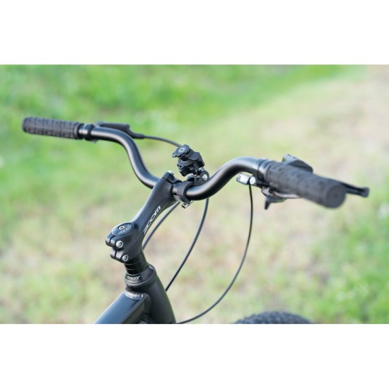 Βάση Στήριξης Κινητού Clamp της σειράς Titan Optiline για Τιμόνι Μηχανής ή Ποδηλάτου με διάμετρο από 14 mm έως 34 mm και σύστημα Duolock, συμβατή με Θήκες ή Αντάπτορες Κινητού Optiline 