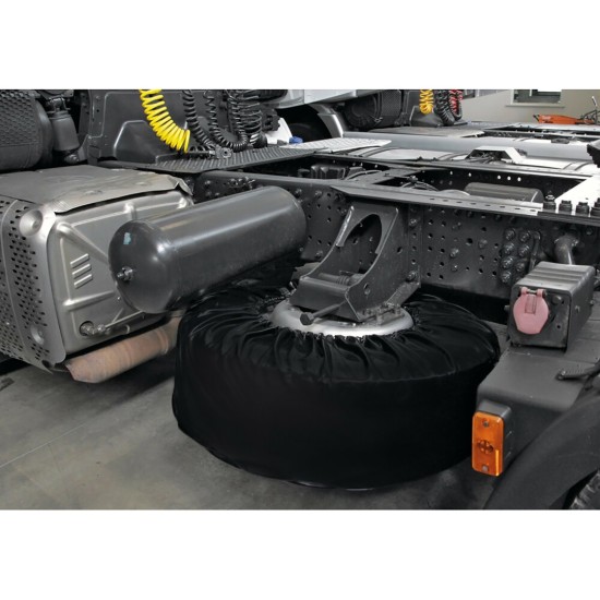 ΚΑΛΥΜΜΑ ΡΕΖΕΡΒΑΣ ΦΟΡΤΗΓΟΥ ΑΔΙΑΒΡΟΧΟ/ ΠΛΕΝΟΜΕΝΟ SMALL 86x40cm (265/70-19.5) LAMPA - 1 ΤΕΜ. 