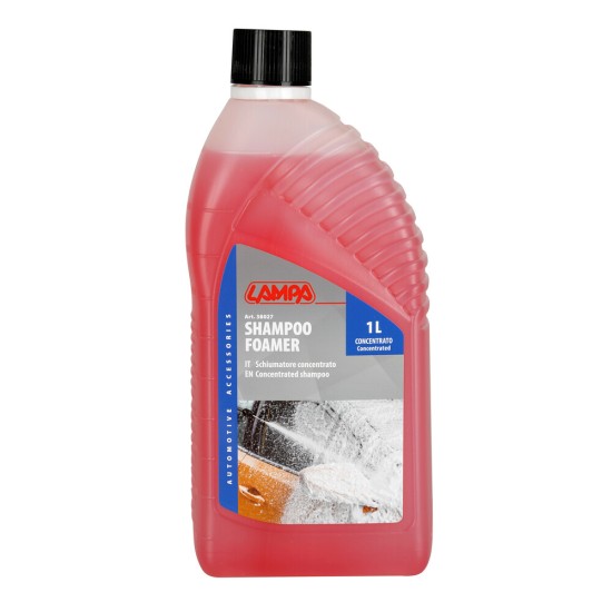 ΣΑΜΠΟΥΑΝ SUPER FOAM ΣΥΜΠΥΚΝΩΜΕΝΟ 1000ml LAMPA - 1 ΤΕΜ. Σαμπουάν