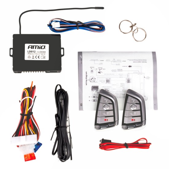 ΚΕΝΤΡΙΚΟ ΚΛΕΙΔΩΜΑ ΑΥΤΟΚΙΝΗΤΟΥ ΑΣΥΡΜΑΤΟ KEYLESS ENTRY ΜΕ 2 ΧΕΙΡΙΣΤΗΡΙΑ Συναγερμοί