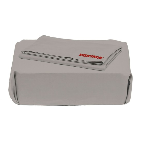 ΣΕΝΤΟΝΙ ΜΕ ΛΑΣΤΙΧΟ ΚΑΙ 2 ΜΑΞΙΛΑΡΟΘΗΚΕΣ 100% ΒΑΜΒΑΚΕΡΟ ΓΚΡΙ BEDSHEETS YAKIMA Σκηνές Οροφής και Τέντες