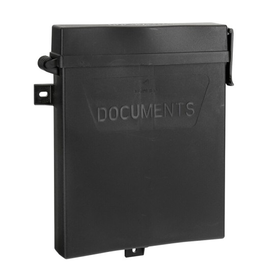 ΟΡΘΟΓΩΝΙΟ ΚΟΥΤΙ ΦΥΛΑΞΗΣ-ΘΗΚΗ ΕΓΓΡΑΦΩΝ (330χ65mm) ECO-LINE ΣΕ ΜΑΥΡΟ ΧΡΩΜΑ LAMPA - 1 ΤΕΜ. Στήριξη Εγγράφων