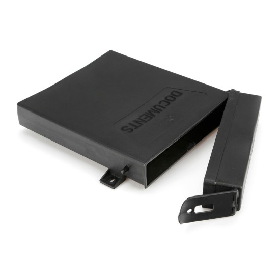 ΟΡΘΟΓΩΝΙΟ ΚΟΥΤΙ ΦΥΛΑΞΗΣ-ΘΗΚΗ ΕΓΓΡΑΦΩΝ (330χ65mm) ECO-LINE ΣΕ ΜΑΥΡΟ ΧΡΩΜΑ LAMPA - 1 ΤΕΜ. Στήριξη Εγγράφων