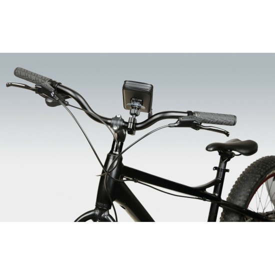 Θήκη Κινητού Sized M της σειράς Optiline Universal Εφαρμογής για κινητά με μέγιστες διαστάσεις 70 x 145 mm, συμβατή με Βάσεις Στήριξης Κινητού Optiline για Μηχανή με σύστημα Duolock 