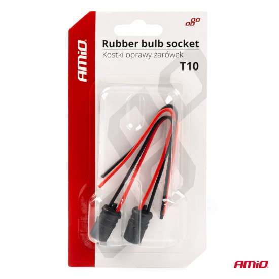ΦΙΣΑ 12/24V ΓΙΑ ΛΑΜΠΕΣ T10/ W5W/ W3W/ W16W ME ΚΑΛΩΔΙΟ ΑΜΙΟ - 2 ΤΕΜ. Βασεις - Φίσες ΦΙΣΑ 12/24V ΓΙΑ ΛΑΜΠΕΣ T10/ W5W/ W3W/ W16W ME ΚΑΛΩΔΙΟ ΑΜΙΟ - 2 ΤΕΜ. Βασεις - Φίσες