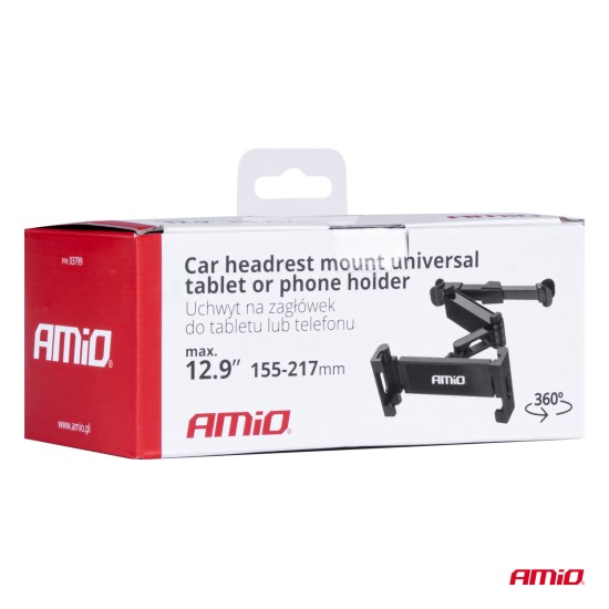 ΒΑΣΗ ΣΤΗΡΙΞΗΣ ΤΑΜΠΛΕΤ (TABLET) 155>216mm ΓΙΑ ΠΡΟΣΚΕΦΑΛΟ ΚΑΘΙΣΜΑΤΟΣ AMIO - 1 Τεμ. Βάσεις Tablet ΒΑΣΗ ΣΤΗΡΙΞΗΣ ΤΑΜΠΛΕΤ (TABLET) 155>216mm ΓΙΑ ΠΡΟΣΚΕΦΑΛΟ ΚΑΘΙΣΜΑΤΟΣ AMIO - 1 Τεμ. Βάσεις Tablet