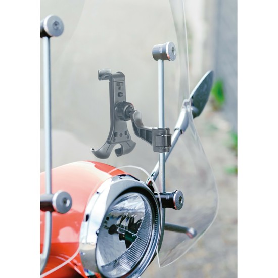 ΒΑΣΗ ΣΤΗΡΙΞΗΣ ΚΙΝΗΤΟΥ SMART SCOOTER FLOW 130-190mm ( ΜΕ ΣΤΗΡΙΞΗ ΣΤΟ ΚΑΘΡΕΠΤΗ Η ΣΕ ΜΠΑΡΑ 9-14mm) 