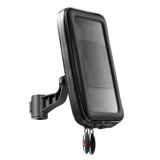 ΒΑΣΗ ΣΤΗΡΙΞΗΣ ΚΙΝΗΤΟΥ SMART SCOOTER CASE 165x90mm ( ΜΕ ΣΤΗΡΙΞΗ ΣΤΟ ΚΑΘΡΕΠΤΗ Η ΣΕ ΜΠΑΡΑ 9-14mm) 