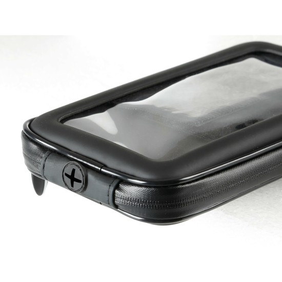 ΒΑΣΗ ΣΤΗΡΙΞΗΣ ΚΙΝΗΤΟΥ SMART SCOOTER CASE 165x90mm ( ΜΕ ΣΤΗΡΙΞΗ ΣΤΟ ΚΑΘΡΕΠΤΗ Η ΣΕ ΜΠΑΡΑ 9-14mm) 