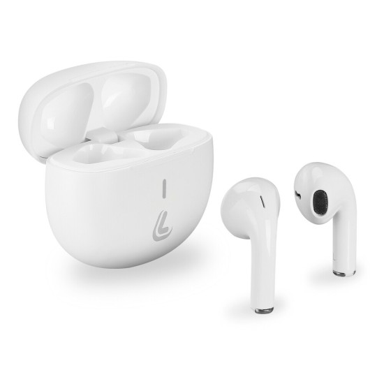 ΑΚΟΥΣΤΙΚΑ BLUETOOTH ΑΣΥΡΜΑΤΑ ΜΕ ΚΟΥΤΙ ΦΟΡΤΗΣΗΣ (ΜΟΥΣΙΚΗ/ ΚΛΗΣΕΙΣ) 5.3VERSION ΛΕΥΚΑ PODS LAMPA - 1 ΣΕΤ. 