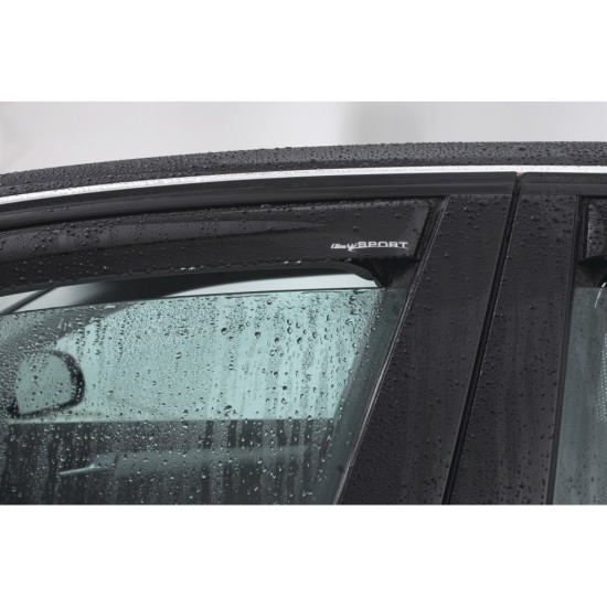 TOYOTA YARIS 3D 2012-2020 ΑΝΕΜΟΘΡΑΥΣΤΕΣ ΕΜΠΡΟΣΘΙΟΙ CLIMAIR SPORT  2ΤΕΜ. ΑΝΕΜΟΘΡΑΥΣΤΕΣ
