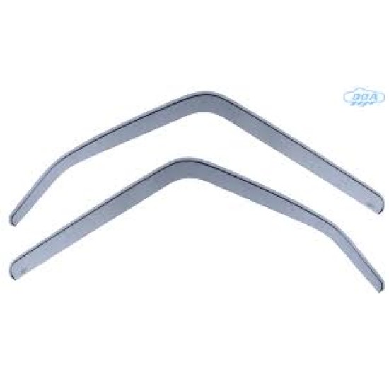 ΖΕΥΓΑΡΙ ΜΠΡΟΣΤΙΝΟΙ ΑΝΕΜΟΘΡΑΥΣΤΕΣ ΓΙΑ MITSUBISHI CANTER / FUSO 1996-2001 ΑΠΟ ΕΥΚΑΜΠΤΟ ΧΥΤΟ ΑΚΡΥΛΙΚΟ ΓΥΑΛΙ (CAST ACRYLIC GLASS) DGA - 2 ΤΕΜ. Mitsubishi