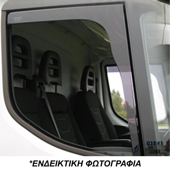 ΑΝΕΜΟΘΡΑΥΣΤΕΣ ΓΙΑ KIA Κ-2700/2500 2D 1997-2004 BUS - ΖΕΥΓΑΡΙ  ΑΠΟ ΕΥΚΑΜΠΤΟ ΦΙΜΕ ΠΛΑΣΤΙΚΟ HEKO - 2 ΤΕΜ. KIA
