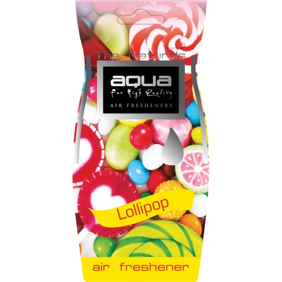 ΑΡΩΜΑΤΙΚΟ ΑΥΤΟΚΙΝΗΤΟΥ ΚΡΕΜΑΣΤΟ ΜΕ ΑΡΩΜΑ ΓΛΕΙΦΙΤΖΟΥΡΙ LOLLIPOP AQUA - 1 TEM. Αρωματικά