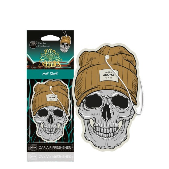 ΑΡΩΜΑΤΙΚΟ ΚΡΕΜΑΣΤΟ AROMA CAR MUERTOS HΑΤ SKULL ΑMiO - 1 TEM. Αρωματικά