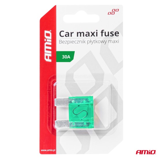 ΑΣΦΑΛΕΙΑ MAXI 30A AMIO - 1 Τεμ. Ασφάλειες