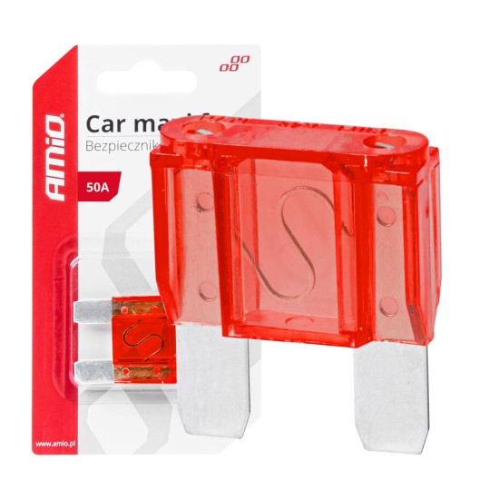 ΑΣΦΑΛΕΙΑ MAXI 50A AMIO - 1 Τεμ. Ασφάλειες