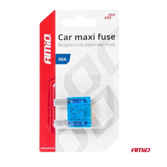 ΑΣΦΑΛΕΙΑ MAXI 60A AMIO - 1 Τεμ. Ασφάλειες