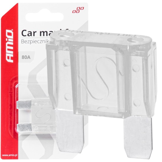 ΑΣΦΑΛΕΙΑ MAXI 80A AMIO - 1 Τεμ. Ασφάλειες