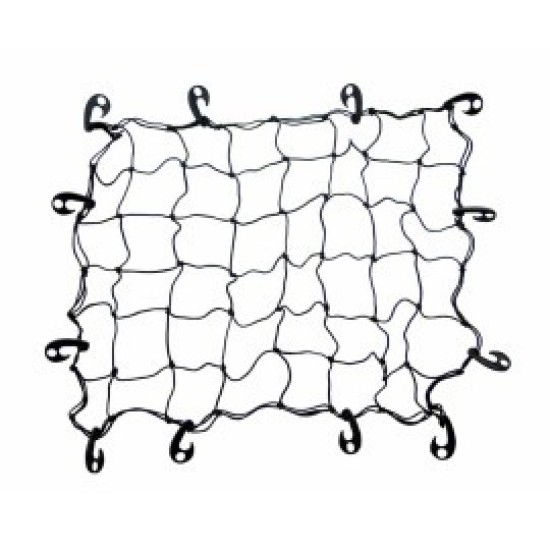 ΕΛΑΣΤΙΚΟ ΔΙΧΤΥ ΜΕ ΓΑΝΤΖΑΚΙΑ 120x80cm CNET-02 AMIO – 1 ΤΕΜ. Ελαστικά Δίχτυα