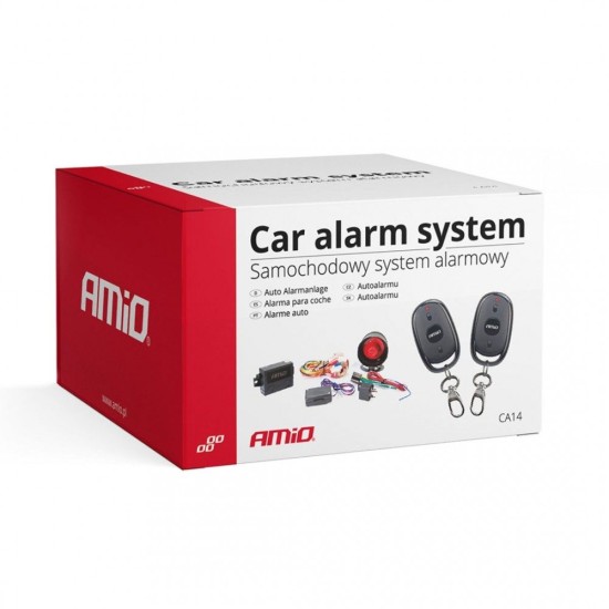 ΣΥΝΑΓΕΡΜΟΣ ΑΥΤΟΚΙΝΗΤΟΥ CA14 6-12V (ΜΕ ΤΗΛΕΧΕΙΡΙΣΜΟ) AMiO - 1 ΤΕΜ. Συναγερμοί