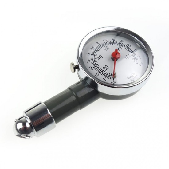 ΜΕΤΡΗΤΗΣ ΠΙΕΣΗΣ ΕΛΑΣΤΙΚΩΝ ΜΕ ΜΑΝΟΜΕΤΡΟ 7.5bar AMiO - 1 ΤΕΜ. Μετρητές Πίεσης