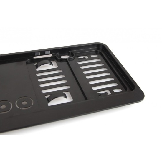 ΠΛΑΙΣΙΟ ΠΙΝΑΚΙΔΑΣ ΠΛΑΣΤΙΚΟ ΜΑΥΡΟ (USA/JAPAN ΠΙΝΑΚΙΔΕΣ) 30,6 cm x 11,5 cm AMIO - 1 ΤΕΜ. Πινακίδες και Σήμανση