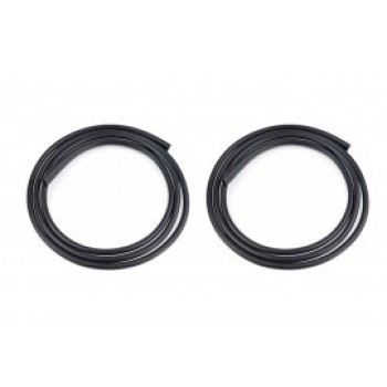 ΤΡΙΜ ΠΟΡΤΑΣ ΠΡΟΣΤΑΤΕΥΤΙΚΟ ΤΥΠΟΥ U 2x65cm ΜΑΥΡΟ AMiO - 2 ΤΕΜ.