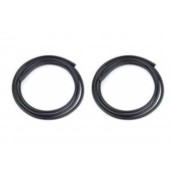 ΤΡΙΜ ΠΟΡΤΑΣ ΠΡΟΣΤΑΤΕΥΤΙΚΟ ΤΥΠΟΥ U 2x65cm ΜΑΥΡΟ AMiO - 2 ΤΕΜ. Προστασία Πόρτας