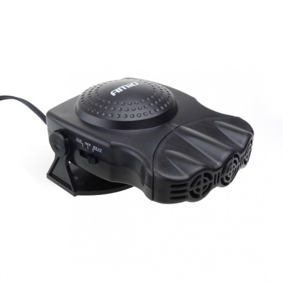 ΑΕΡΟΘΕΡΜΟ ΑΝΑΠΤΗΡΑ 12V - 150W (ΚΑΛΩΔΙΟ 150 cm) AMiO - 1 ΤΕΜ. Ανεμιστήρες Αυτοκινήτου Θερμαντικά