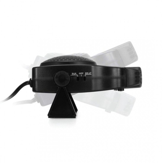 ΑΕΡΟΘΕΡΜΟ ΑΝΑΠΤΗΡΑ 12V - 150W (ΚΑΛΩΔΙΟ 150 cm) AMiO - 1 ΤΕΜ. Ανεμιστήρες Αυτοκινήτου Θερμαντικά