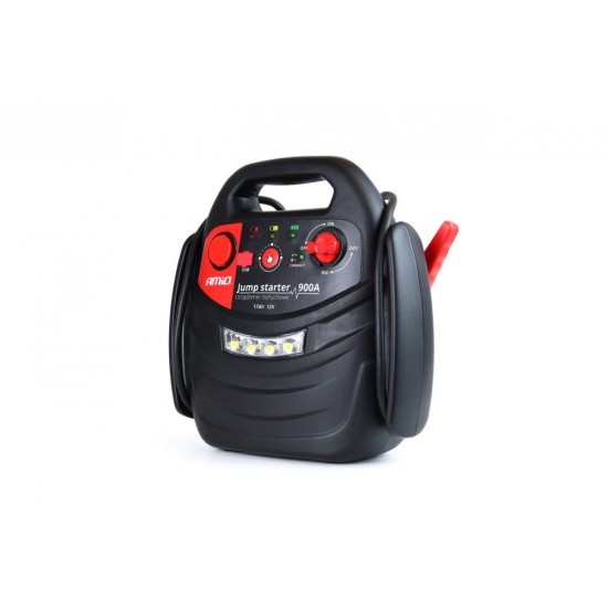 ΕΚΚΙΝΗΤΗΣ ΜΠΑΤΑΡΙΑΣ STARTER 4 ΣΕ 1 17Ah 12V DC 300A (700A max) 250PSI ΜΕ ΚΟΜΠΡΕΣΕΡ ΑΕΡΑ / ΜΑΝΟΜΕΤΡΟ / 3 LED / 2 ΠΡΙΖΕΣ 12V / 1 ΘΥΡΑ USB 5V 2,1A SENA ΓΙΑ ΒΕΝΖΙΝΗ ΚΑΙ DIESEL AMiO - 1 ΤΕΜ. Εκκινητές Μπαταρίας