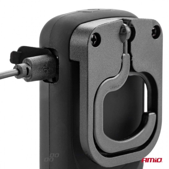 ΦΑΚΟΣ ΕΡΓΑΣΙΑΣ ΧΕΙΡΟΣ ΜΕ ΓΑΝΤΖΟ/ΜΑΓΝΗΤΗ MICRO USB COB LED 1200mAh 50x31x117mm Φορητές Λάμπες Εργασίας LED