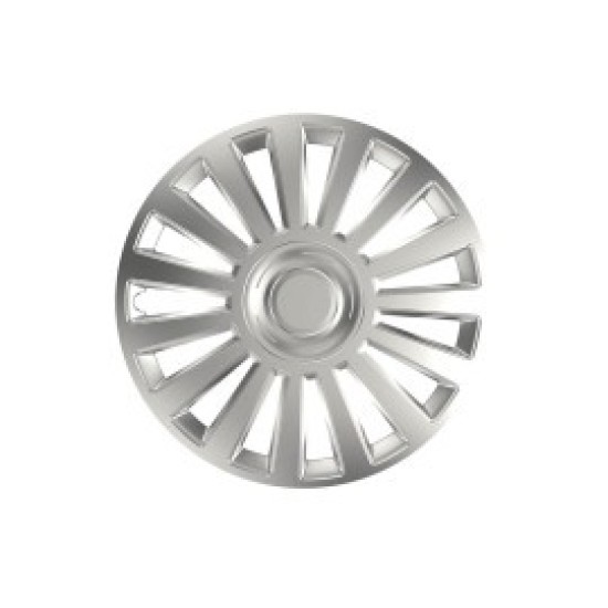 ΤΑΣΙ 15 INCH HUBCAP LUXURY ΑΣΗΜΙ AMiO - 1 ΤΕΜ. Διεθνή Τάσια