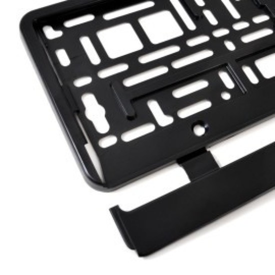 ΠΛΑΣΤΙΚΟ ΠΛΑΙΣΙΟ ΠΙΣΩ ΠΙΝΑΚΙΔΑΣ ΚΥΚΛΟΦΟΡΙΑΣ (52 Χ 12,5 cm) AMiO - 1 ΤΕΜ. Πινακίδες και Σήμανση