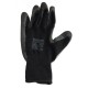 ΓΑΝΤΙΑ ΕΡΓΑΣΙΑΣ ΧΩΡΙΣ ΡΑΦΕΣ ΣΕ ΓΚΡΙ/ΜΑΥΡΟ ΧΡΩΜΑ AMiO - 1 ζευγάρι. Γάντια Εργασίας