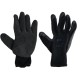 ΓΑΝΤΙΑ ΕΡΓΑΣΙΑΣ ΧΩΡΙΣ ΡΑΦΕΣ ΣΕ ΓΚΡΙ/ΜΑΥΡΟ ΧΡΩΜΑ AMiO - 1 ζευγάρι. Γάντια Εργασίας
