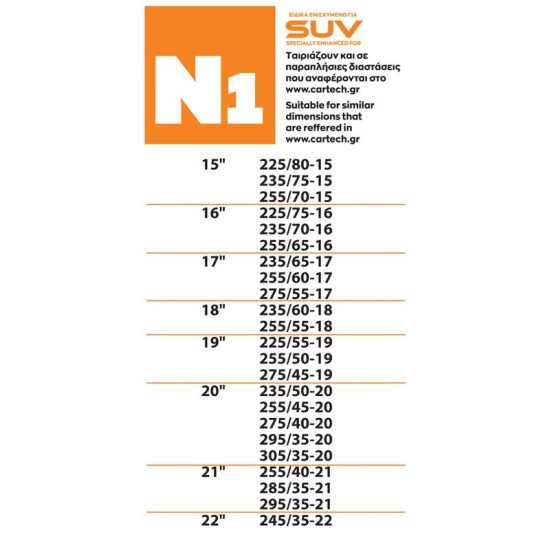 ΑΝΤΙΟΛΙΣΘΗΤΙΚΟ DYNAMIC SAFE BRAKE FOR SUV N1 ΜΕ ΟΛΕΣ ΤΙΣ ΕΓΚΡΙΣΕΙΣ Αντιολισθητικες αλυσιδες με Ιμαντα Cartech Dynamic Safe Brake for SUV ΑΝΤΙΟΛΙΣΘΗΤΙΚΟ DYNAMIC SAFE BRAKE FOR SUV N1 ΜΕ ΟΛΕΣ ΤΙΣ ΕΓΚΡΙΣΕΙΣ Αντιολισθητικες αλυσιδες με Ιμαντα Cartech Dynamic Safe Brake for SUV