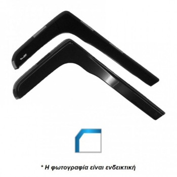 ΑΝΕΜΟΘΡΑΥΣΤΕΣ ΓΙΑ MERCEDES ACTROS MP4 2012+ / ANTOS 2012+ ΖΕΥΓΑΡΙ ΑΠΟ ΕΥΚΑΜΠΤΟ ΦΙΜΕ ΠΛΑΣΤΙΚΟ HEKO - 2 ΤΕΜ