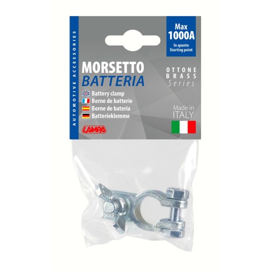ΠΟΛΟΣ ΜΠΑΤΑΡΙΑΣ 12/24V 1000A 10mm ΜΕ ΣΦΙΓΚΤΗΡΑ ΠΕΤΑΛΟΥΔΑ ΘΕΤΙΚΟΣ 1ΤΕΜ. Αξεσουάρ Μπαταρίας