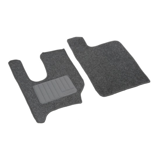 ΜΑΡΚΕ ΠΑΤΑΚΙΑ EXECUTIVE MOKETA  ΓΙΑ RENAULT T 06/2013+ ΣΕ ΜΑΥΡΟ ΧΡΩΜΑ ΧΩΡΙΣ ΚΟΥΜΠΩΜΑΤΑ LAMPA - 2 ΤΕΜ. Renault