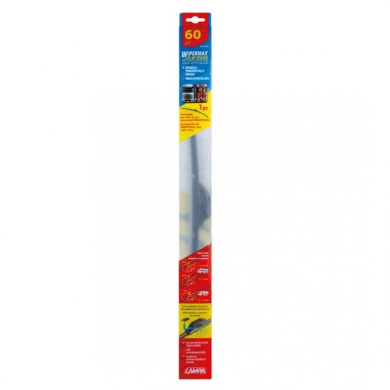ΥΑΛΟΚΑΘΑΡΙΣΤΗΡΑΣ ΦΟΡΤΗΓΟΥ 60cm (24 INCH) WIPEMAX ΜΕ 2 ΑΝΤΑΠΤΟΡΕΣ Υαλοκαθαριστήρες 1τεμ