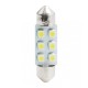 ΛΑΜΠΑΚΙΑ ΠΛΑΦΟΝΙΕΡΑΣ C5W/C10W 12V 0,48W SV8,5 36mm LED 6xSMD3528 ΠΡΑΣΙΝΟ BLISTER 2ΤΕΜ. M-TECH Πλαφονιέρας
