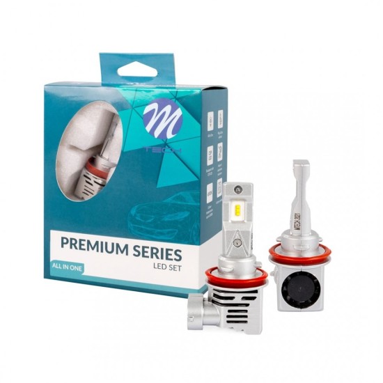 H11 12/24V 6.500K 5.000lm 50W CSP1860 M3 LED LSAS SERIES KIT ΨΥΚΤΡΑ/ΑΝΕΜΙΣΤΗΡΑΚΙ M-TECH - 2 ΤΕΜ. Λάμπες