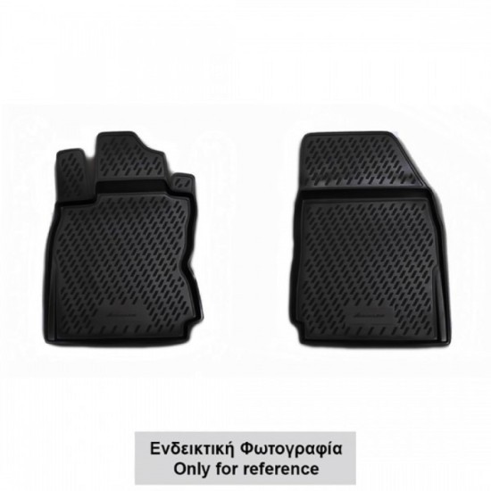ΠΑΤΑΚΙΑ ΜΑΡΚΕ ΓΙΑ FORD TRANSIT MT 2006-2011 /2014+ ΛΑΣΤΙΧΟ ΣΚΑΦΑΚΙΑ 2ΤΕΜ (ΜΑΥΡΑ) Πατάκια Μαρκέ Λάστιχο