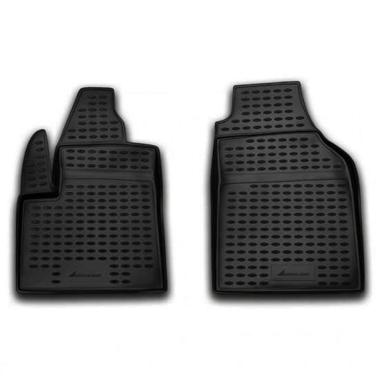 ΠΑΤΑΚΙΑ ΜΑΡΚΕ ΓΙΑ FORD TRANSIT CONNECT 2002+ ΛΑΣΤΙΧΟ ΣΚΑΦΑΚΙΑ (ΜΑΥΡΟ) 2ΤΕΜ. Πατάκια Μαρκέ Λάστιχο