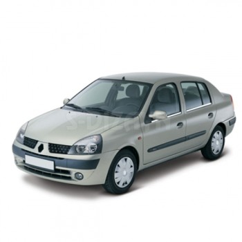 TRIM ΠΑΡΑΘΥΡΩΝ 4ΤΕΜ ΑΝΟΞ.ΑΤΣΑΛΙ ΧΡΩΜΙΟ ΓΙΑ RENAULT CLIO SYMBOL SEDAN 99-06 TRIM ΠΑΡΑΘΥΡΩΝ 4ΤΕΜ ΑΝΟΞ.ΑΤΣΑΛΙ ΧΡΩΜΙΟ ΓΙΑ RENAULT CLIO SYMBOL SEDAN 99-06